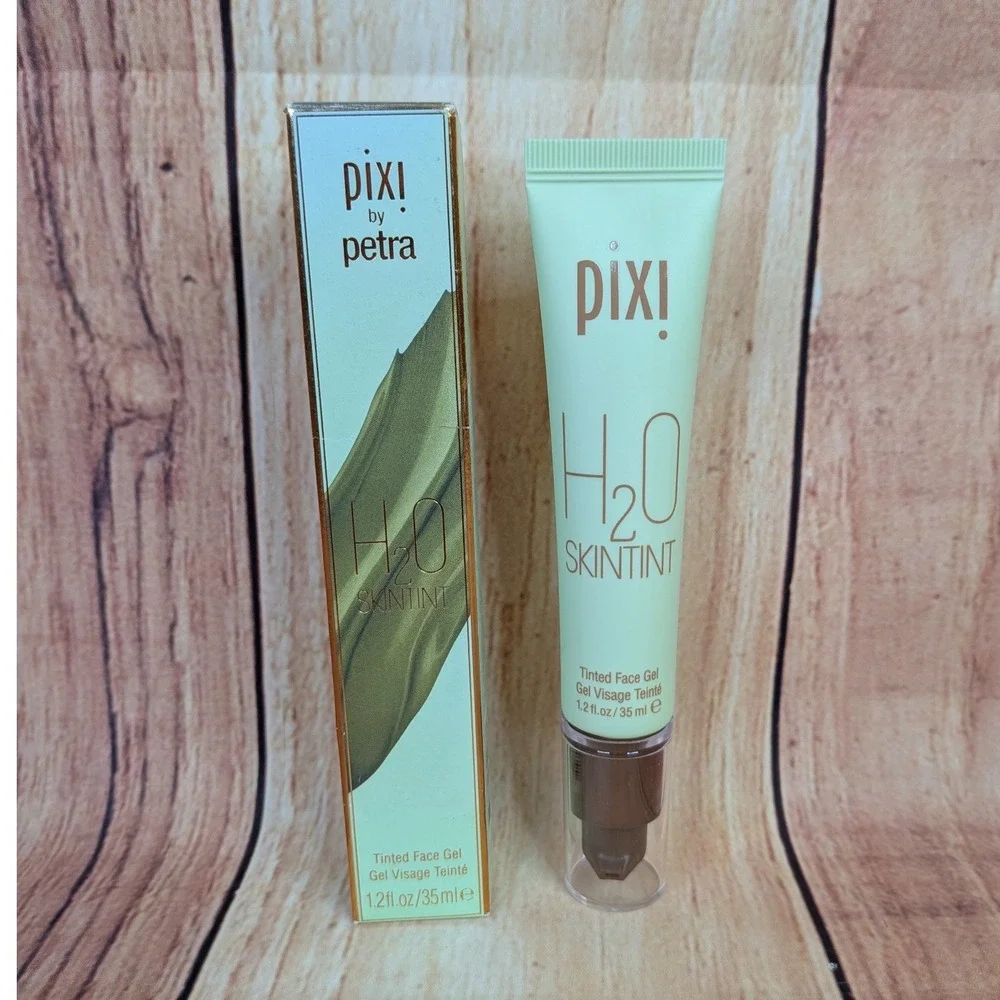 Pixi by Petra H2O Skintint Tinted Face Gel Cocoa 1.2 oz Hydrating Semi-Matte